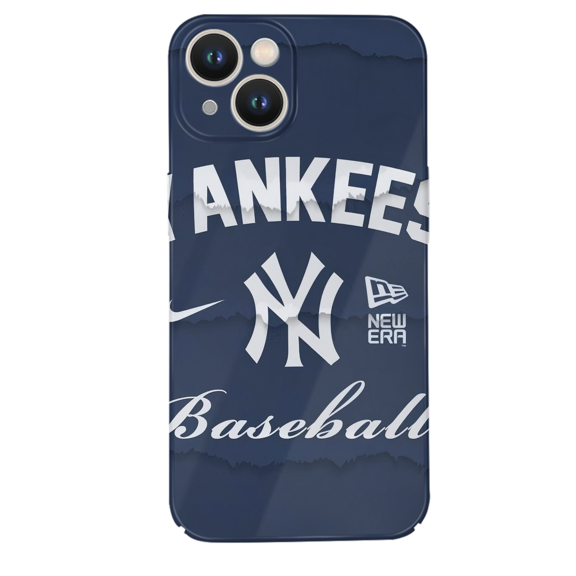 New York Yankees 167 IPhone 14 Series Full-Cover Hard Case – Shockproof With Raised Camera Protection – Precise Cutouts, Wireless Charging Compatible – Durable, Anti-Yellowing, Easy To Clean